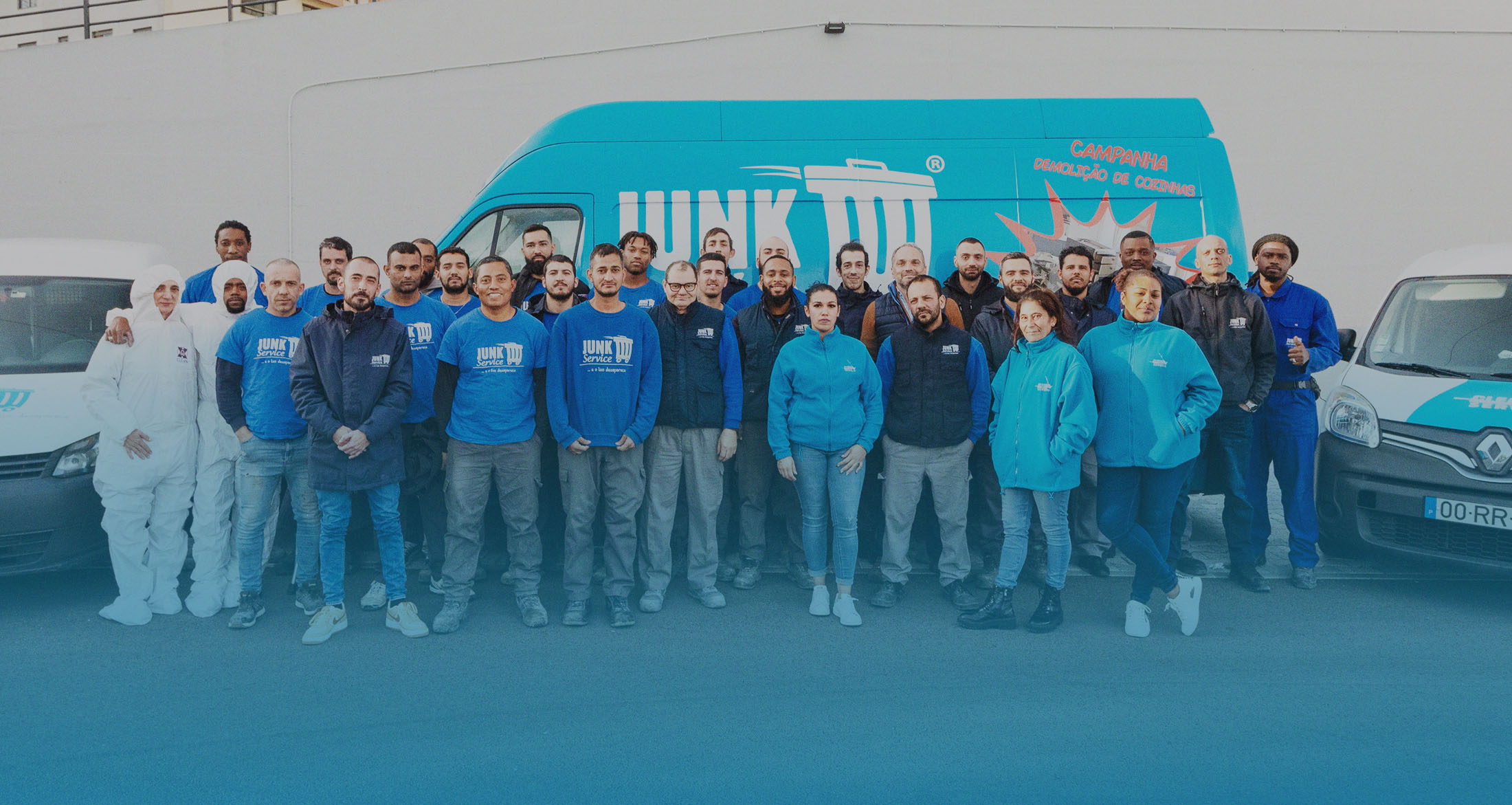 Home Page Slider Foto Equipa JunkService